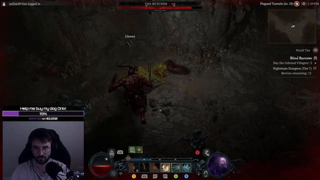 Defeating The Butcher twice in a row as a Rogue... Diablo 4 смотреть онлайн