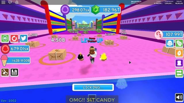 I GOT RAREST CANDY PET In SECRET EGGS & NEW BUY REBIRTH ICE CREAM SIMULATOR UPDATE!! (Roblox) смотреть онлайн