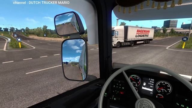 ets 2 Patrick van der Hoeven drive scania torpedo v8 open pipe SCS Trailer Pack dutch trucker mario смотреть онлайн