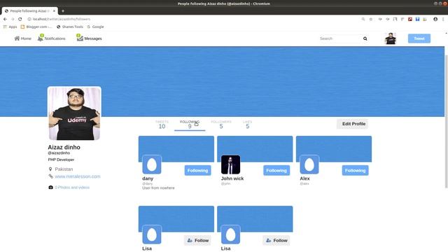 How to Create/Build a Twitter Social Network Clone From Scratch: PHP,MySQL,JavaScript,Html,CSS смотреть онлайн