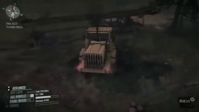 MUDRUNNER a Spintires Game: PS4, Ep 10 (The Ridge, problem solved!) смотреть онлайн