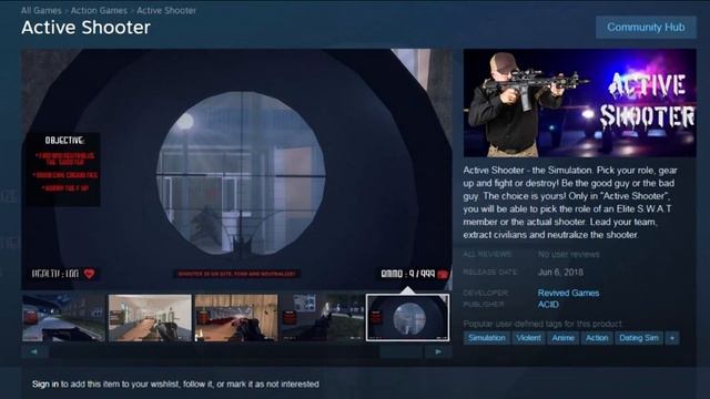 Outrage over school shooting video game смотреть онлайн