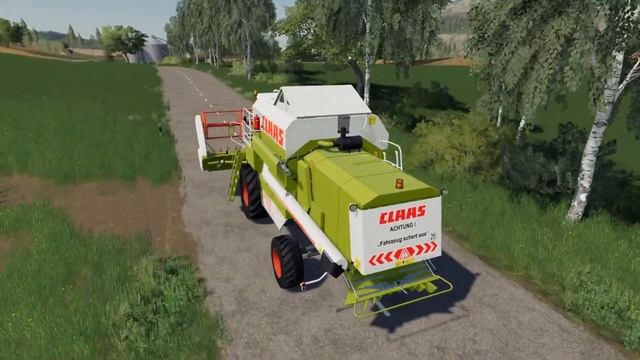 Claas Dominator 88 - 98 - 108 - 118 - Farming Simulator 19 Mod Review смотреть онлайн