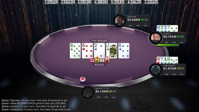 HIGH ROLLERS 2020 #16 $10k PLO probirs | Pass_72 | Skjervøy Final Table Poker Replays смотреть онлайн