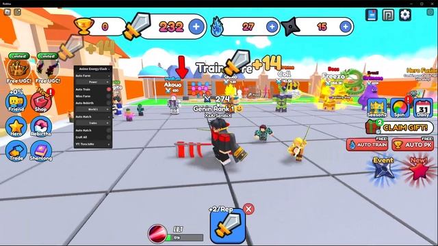 ANIME ENERGY CLASH SIMULATOR Script Pastebin 2023 AUTO FARM | WIN FARM & MORE ? смотреть онлайн