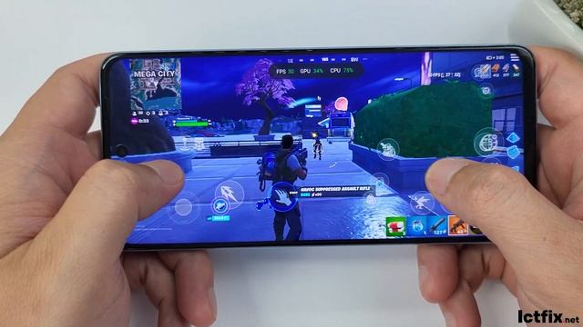Oppo A98 Fortnite Gaming test | Snapdragon 695 5G, 120Hz Display смотреть онлайн
