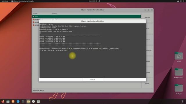 How to Install Linux Kernel 6.0 on Ubuntu 22.10 Kinetic Kodu смотреть онлайн