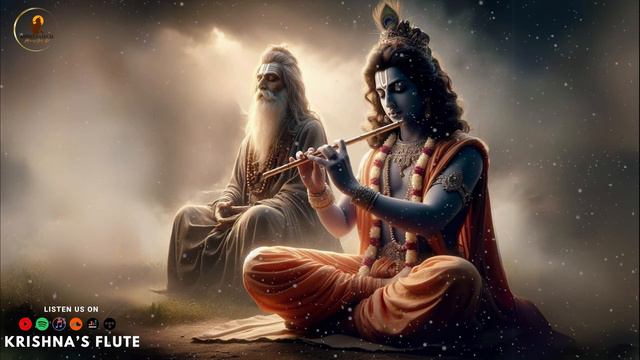 Krishna's Flute  Deep Meditation (बासुरी) | Indian Flute Meditation Music Stress Relief Music, 24/3
