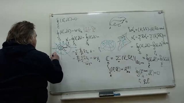 ЧК_МИФ_3_1_2_2 (L3) ИНТЕГРАЛЬНАЯ ФОРМА ЗАПИСИ УРАВНЕНИЙ ЭЛЕКТРОСТАТИКИ ВАКУУМА смотреть онлайн