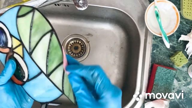 Патинирование витража - Часть 5. Заключение.(Процесс создания витража в технике Тиффани) смотреть онлайн