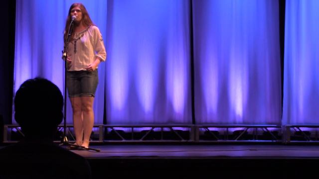 Sheridan sings "Blue Hair" by Joe Iconis from the Black Suits смотреть онлайн