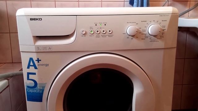 Pralka Beko WMB 51011 F 8 lat i daje radę. смотреть онлайн