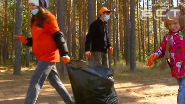 В Братске от мусора очистили самый популярный пляж смотреть онлайн