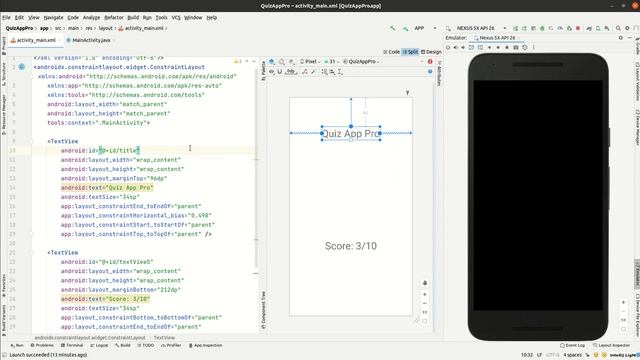 How to name Variables and Components in Android Studio - Programming for beginners смотреть онлайн