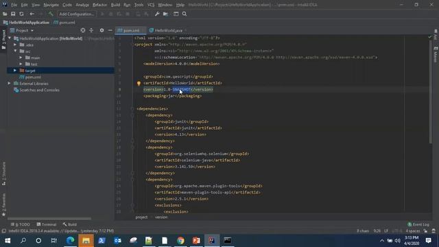 Maven Tutorial - Different types of Dependencies in Maven смотреть онлайн