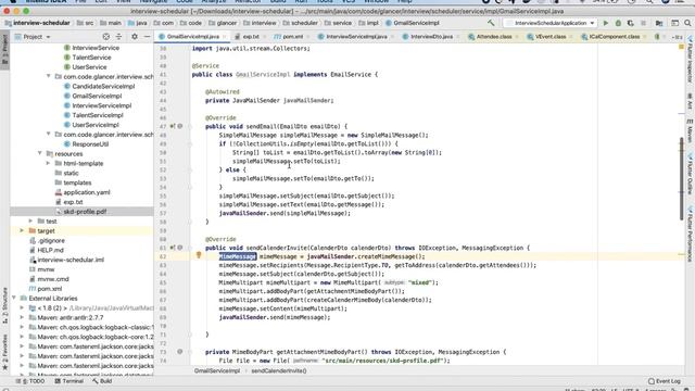 Google calendar and spring boot integration. смотреть онлайн