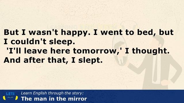 Learn English through story ? level 2 ?The man in the mirror смотреть онлайн