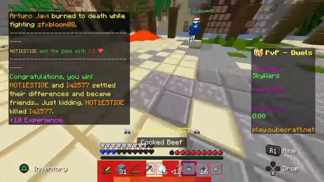 playing cubecraft pvp with bloom come stream snipe us смотреть онлайн