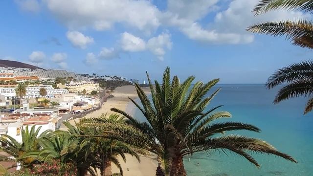 Morro Jable | Playa Del Matorral | Fuerteventura | Canary Islands | Spain | 4K смотреть онлайн