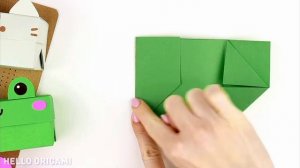 как сделать коробочку?@ Hello оригами