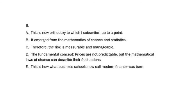 WILEY CAT VARC BOOK Chapter 8, PARAJUMBLES CONCEPTS смотреть онлайн