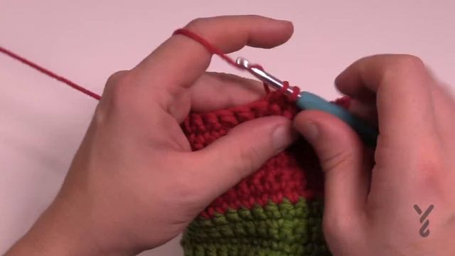 Crochet Striped Christmas Stocking With Caron Cakes / Bernat POP! | EASY | The Crochet Crowd