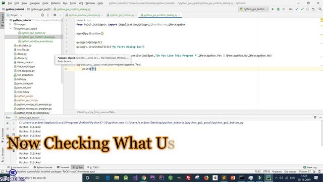Python GUI Dialog Box Tutorial Part 15.2 смотреть онлайн