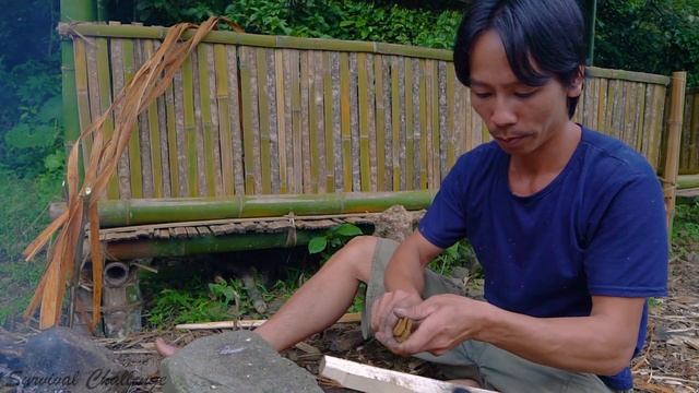 Survival Skill - Making Hunting Crossbow From Forest Wood | Survival Skills 2019 смотреть онлайн
