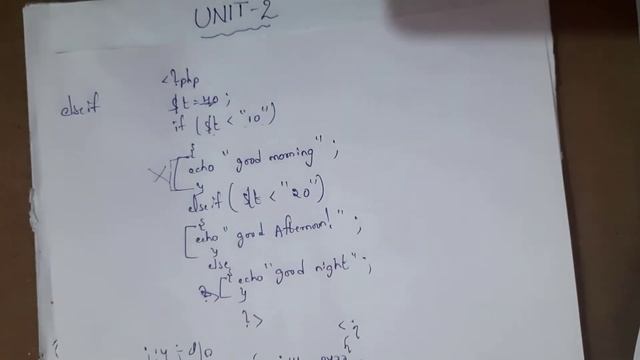 control structures in php || conditional statements and control loops in php || web technologies смотреть онлайн