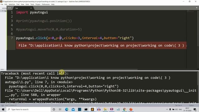 Pyautogui basics tutorial part 1: how to automate mouse operation using coordinates смотреть онлайн