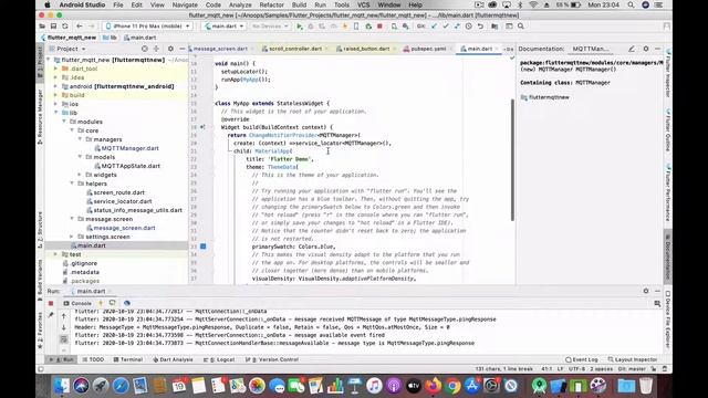 Flutter: MQTT - Shared Manager смотреть онлайн
