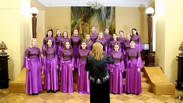 182972 Женский камерный хор Гродненского гос. муз. колледжа, г. Гродно - Зимняя дорога смотреть онлайн