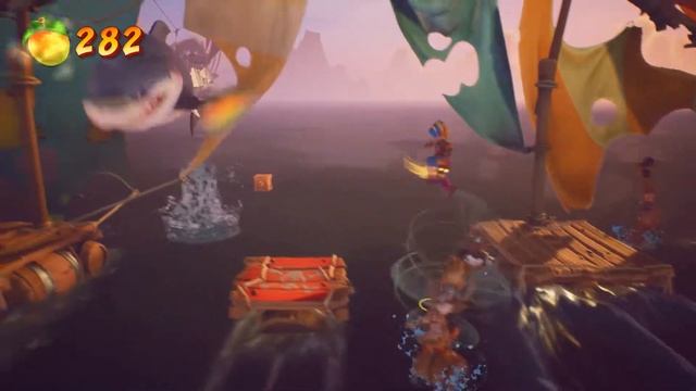 Crash Bandicoot 4 - "Hook Line And Sinker" - 100% Walkthrough guide - Hidden gem - Perfect Relic смотреть онлайн
