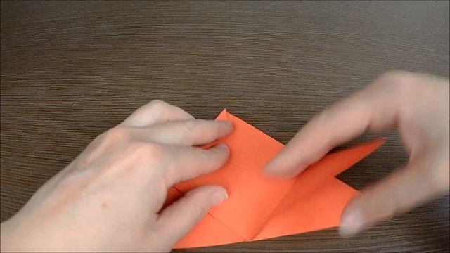 Как сделать сердечко из бумаги в треугольнике/ heart from paper origami/摺紙心/ 折り紙ハート смотреть онлайн