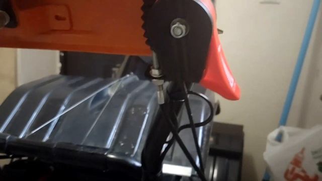 Установка ручки "газа" на снегоуборочник смотреть онлайн