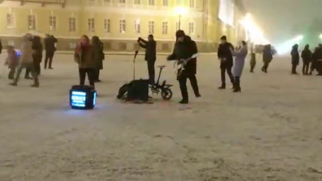 Вечерняя романтика в Санкт-Петербурге 😁гитара смотреть онлайн