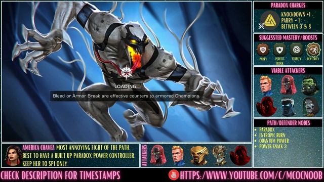 MCOC: Act 7.3.2 - Paradox, Entropic Burn, Quantum Power & Power Snack 3 - Old Man Logan смотреть онлайн