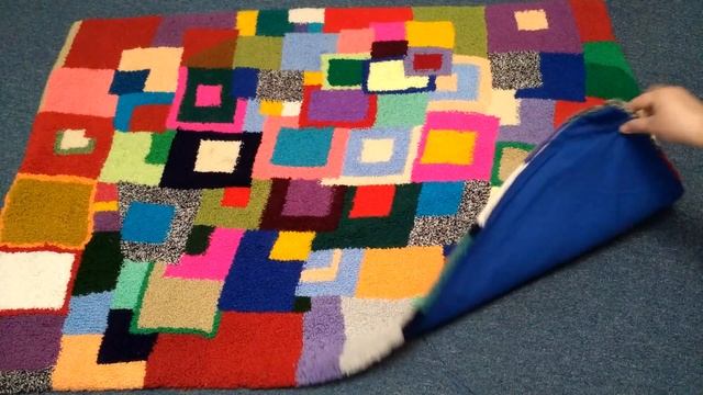 Супер Коврик из остатков ниток [От безделья Рукоделие] смотреть онлайн