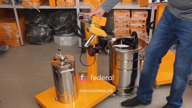 Видео оборудование порошковой окраски Tesla Mini Federal смотреть онлайн