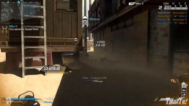 MANIAC JUGGERNAUT KILLSTREAK GAMEPLAY! Call of Duty: Ghosts Knife Jugg Multiplayer Online) смотреть онлайн