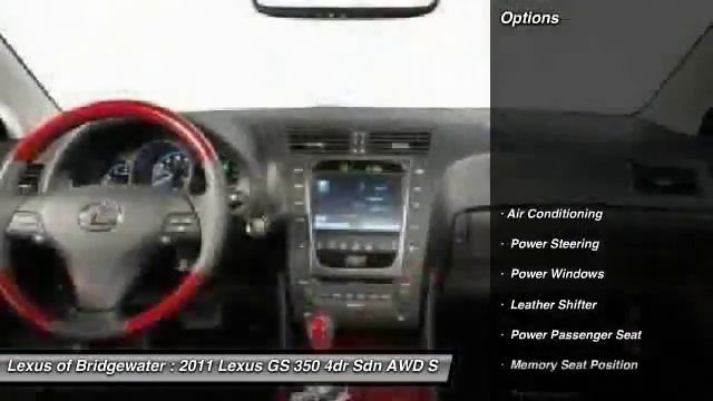 2011 Lexus GS 350 4dr Sdn AWD Sedan Bridgewater NJ 08807 смотреть онлайн