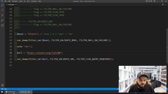 Learn PHP 8 In Arabic 2022 - #078 - filter_var Validate Filters Part 1 смотреть онлайн