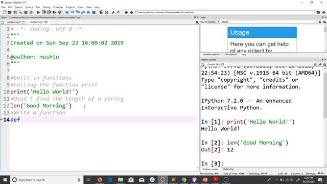 Functions in Python for Python Beginners смотреть онлайн