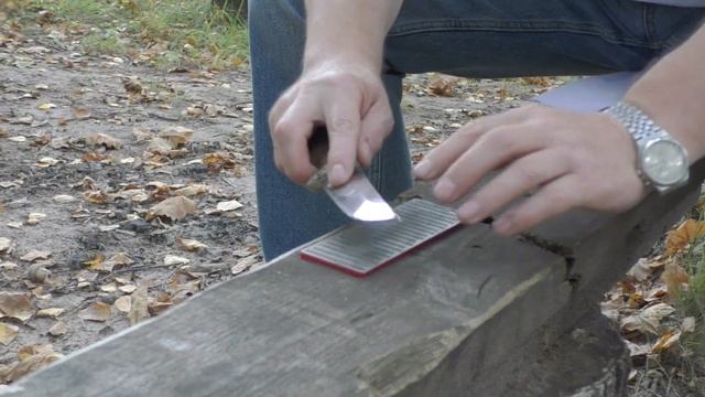 Нож из стали S390 нельзя заточить в полевых условиях?! Проверим смотреть онлайн