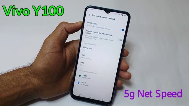 Vivo Y100 5g mobile me 5g net speed on kare | How To Set 5g network Setting in vivo y100 mobile смотреть онлайн