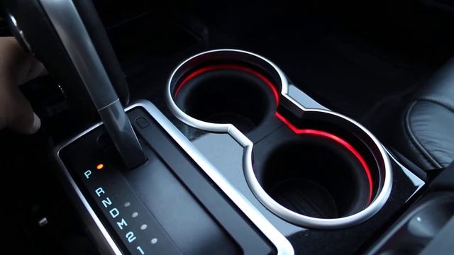 2012 Ford F-150 Harley-Davidson Interior - Colour Changeable Cupholder Ambient Lighting смотреть онлайн