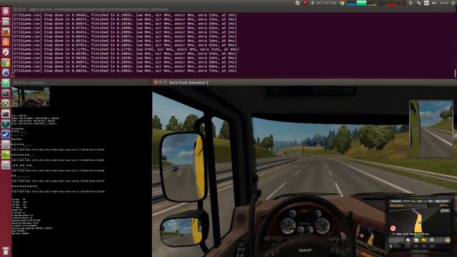 Self-Driving Truck in Euro Truck Simulator 2 смотреть онлайн