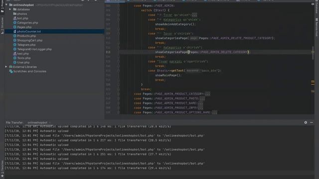 Telegram bot 36-dars. Dastafka bot yasash 8-qism смотреть онлайн