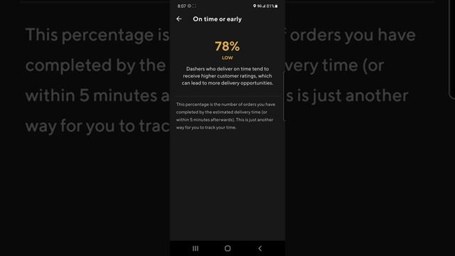 Doordash on time or early percentage, here is what you need to know about it. смотреть онлайн