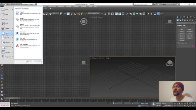3Ds Max Ders 06 - File Menüsü (Reset, import, autocad dosyası çağırma, obj, fbx formatı açmak...) смотреть онлайн